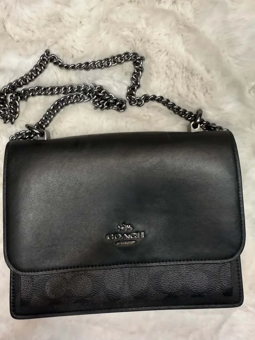 Coach Klare Crossbody Bag in Signature Canvas and Leather